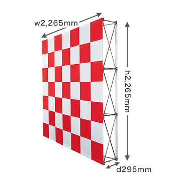 らくらくバックパネル3×3サイズ