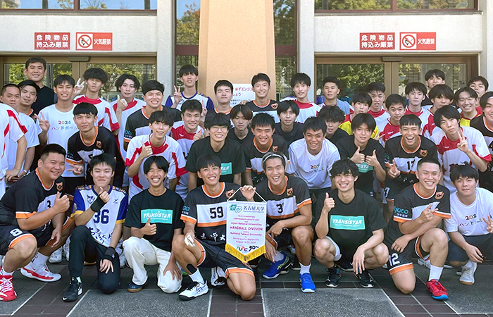 大学ハンドボール部様 実績写真