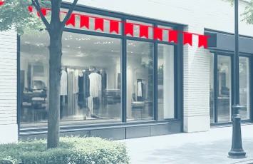 商業施設の屋外広告