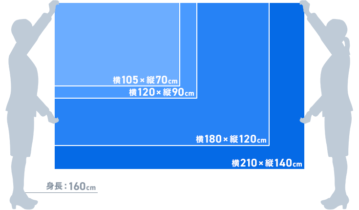既製品国旗 定番サイズ