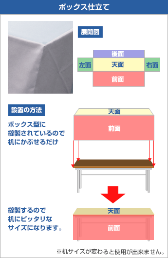 ボックス仕立て