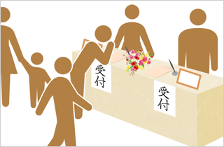式典テーブルクロス使用イメージ